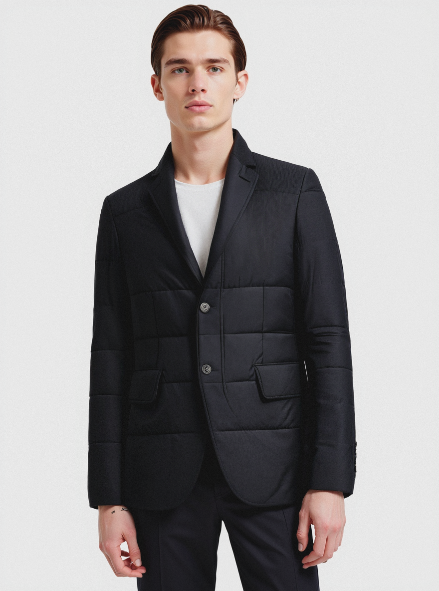 Teknisk Jakke Med Tørklæde