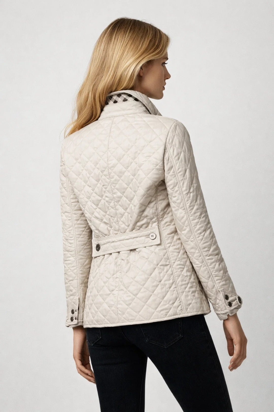 Tidløs Quiltet Jakke